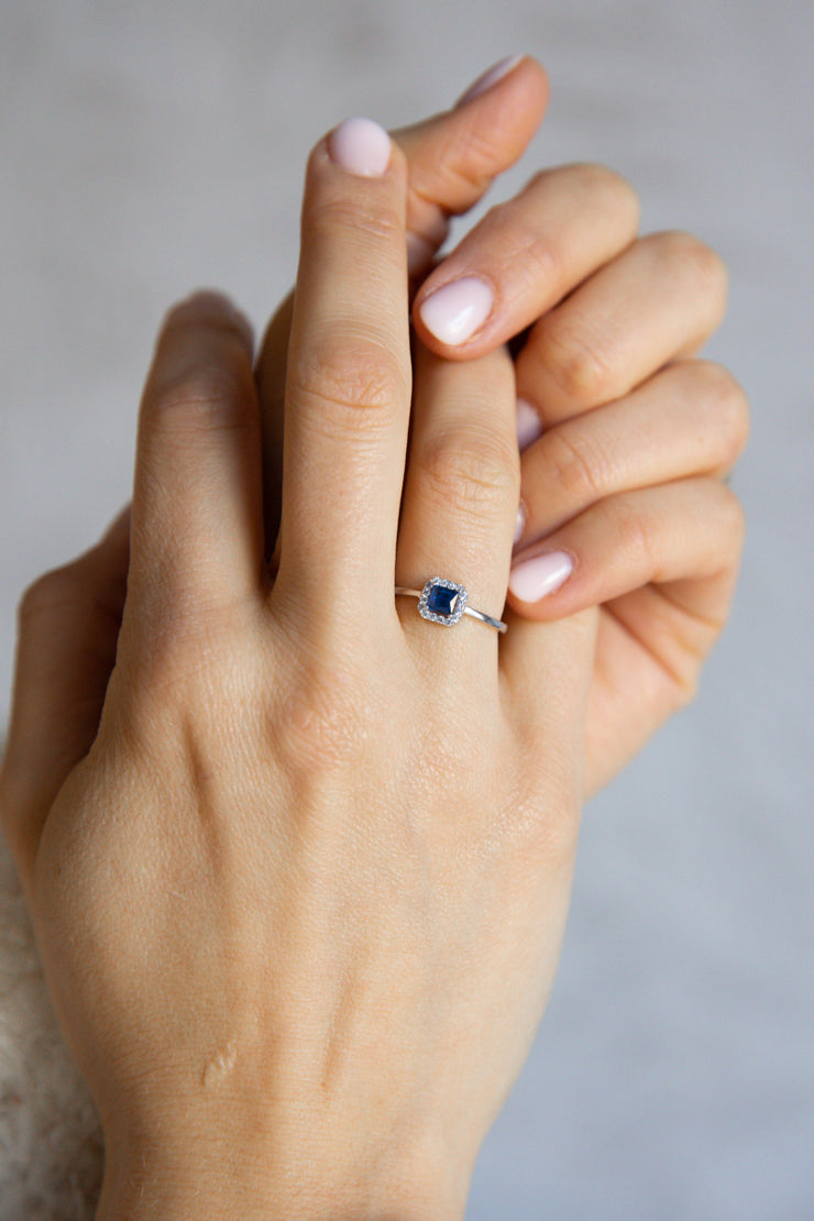 Anello Con Maglie A Catena In Argento Sterling Con Placcatura In Metallo Prezioso E Pavé - Foto 7