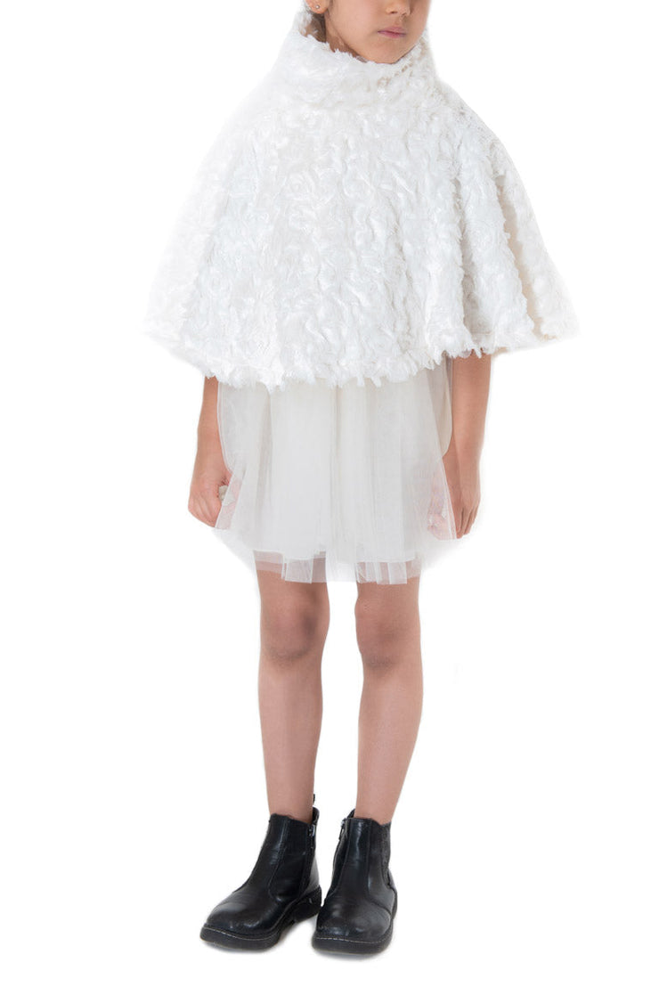vestito abito bambina bianco look coordinato mamma figlia mini me tulle corpetto compleanno cerimonia battesimo dress baby