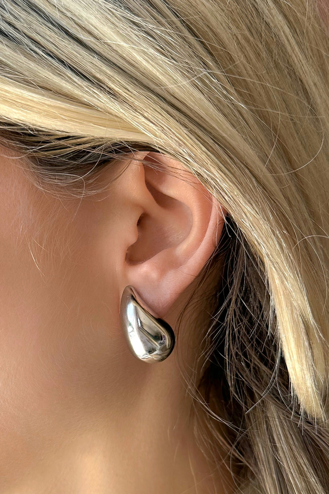 Orecchini in zircone multicolore con sfera a goccia d'acqua in argento sterling 925 per gioielli di moda con fascino da donna