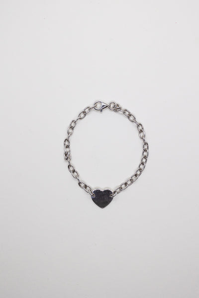 Bracciale a catena con cuore