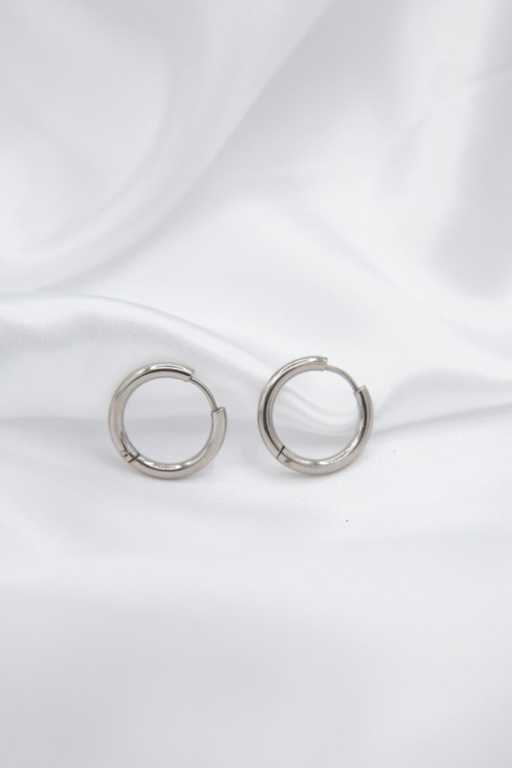 orecchini cerchio argento 2,0 cm gioielli bijoux