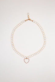 Stradivarius - Portachiavi Grigio Con Charm A Forma Di Cuore In Perline - Foto 8