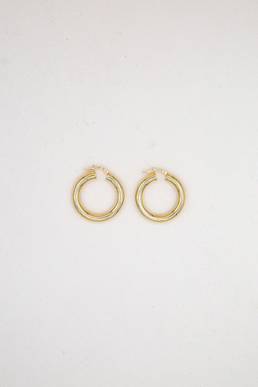 Orecchini A Cerchio In Legno Nero Fatti A Mano – Diametro 15mm, Larghezza 6mm, Unisex - 2