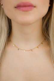 LUX - Collana con croci dorate