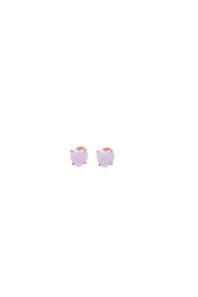 orecchini cuore lilla opale cuore argento925 gioielli